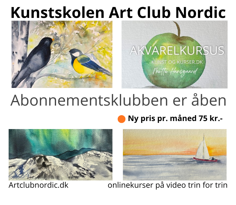 Akvarelundervisning-akvarelkurseronline