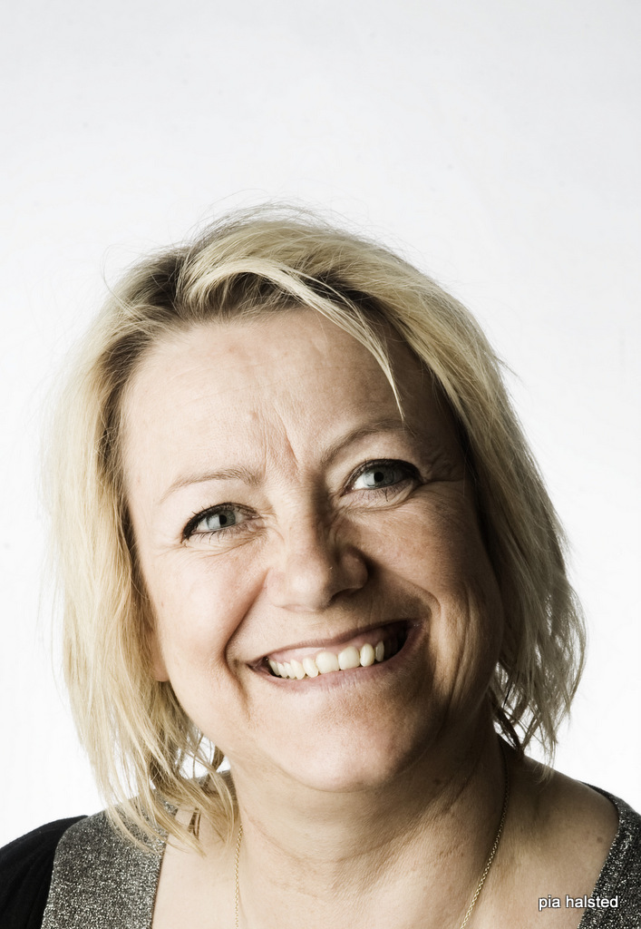 Portræt af Pia Halsted