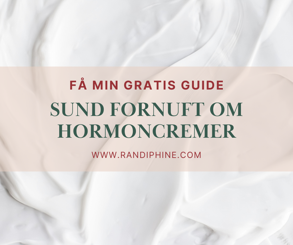 Sund fornuft om hormoncremer