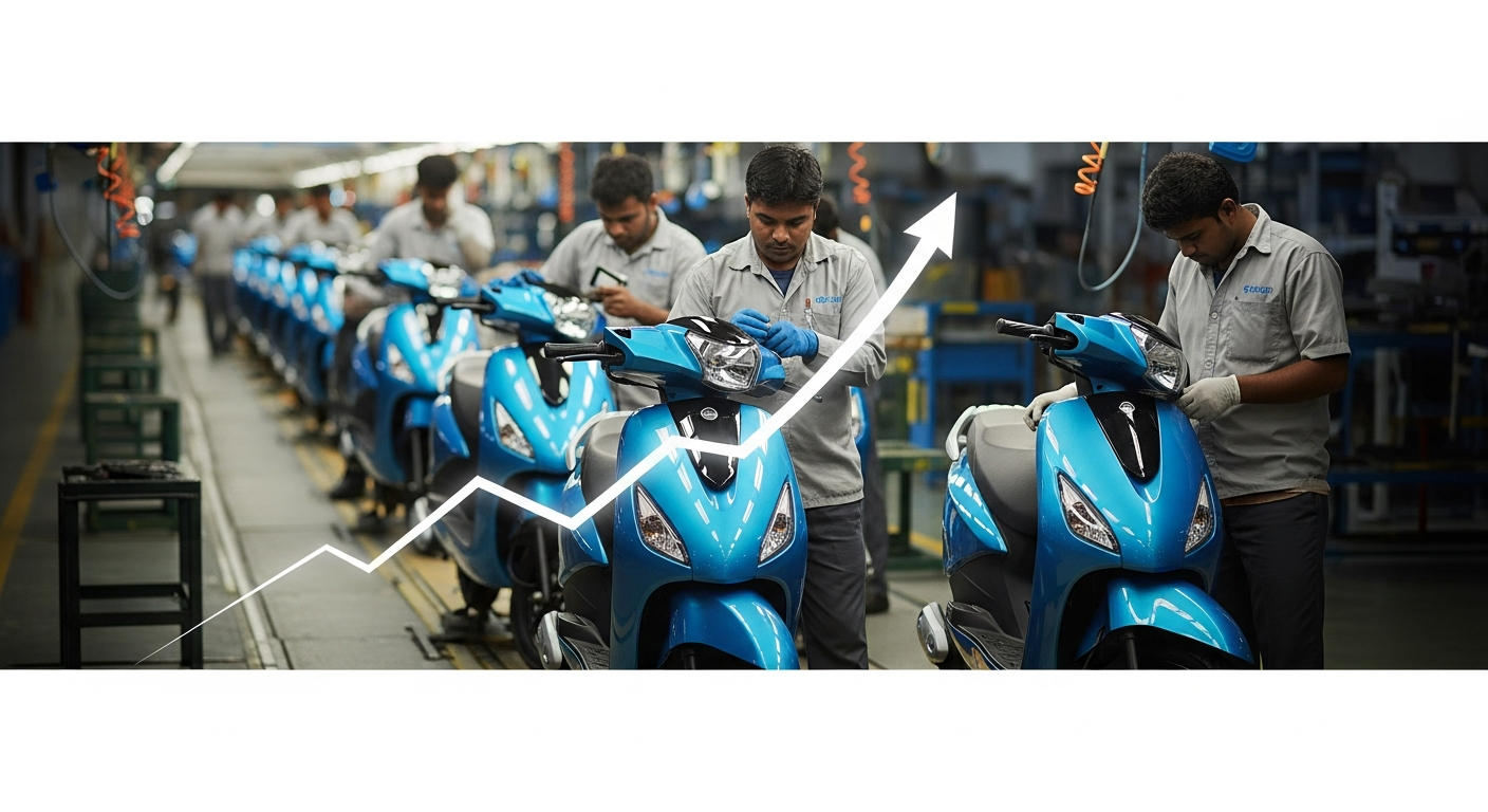 Ola Electric scooter registration figures show a strong Q1 performance, surpassing previous quarter totals.