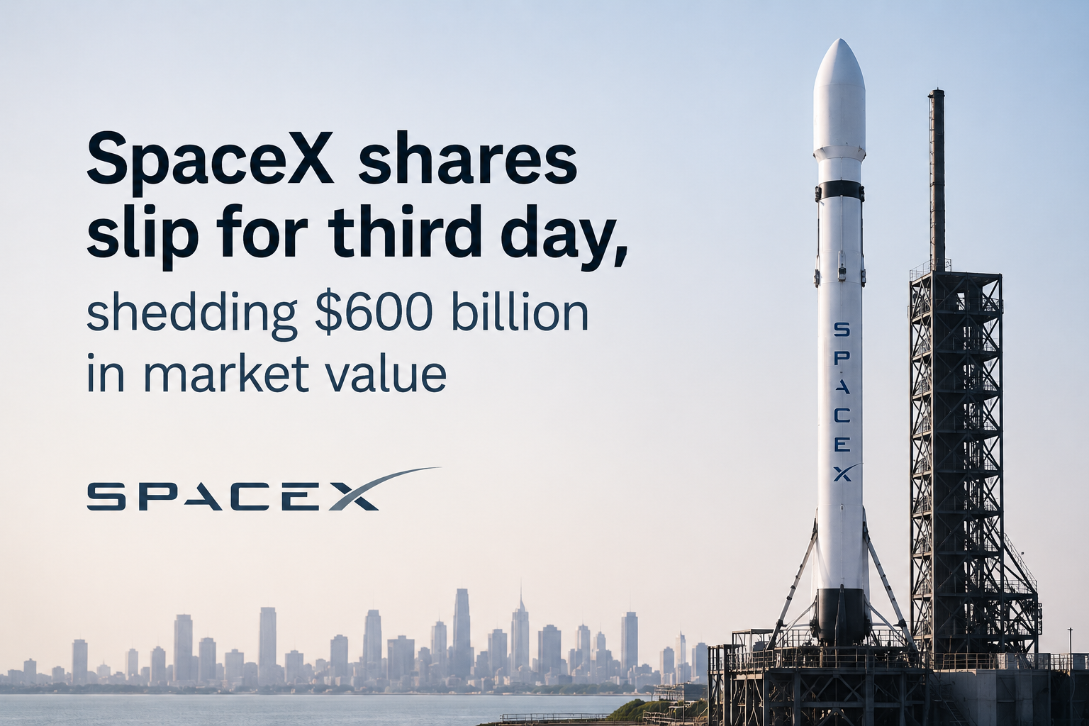 SpaceX rocket launch, symbolizing innovation in the space industry and its AI investment plans.