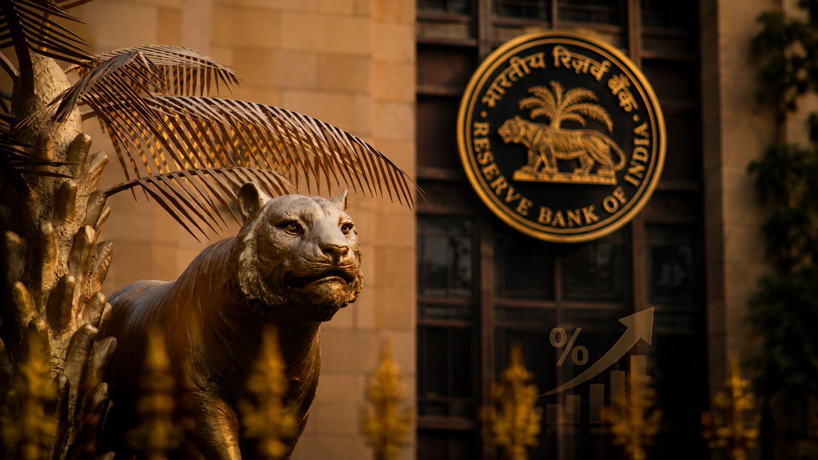 RBI Governor Shaktikanta Das speaking at a press conference about monetary policy and repo rate decision in India.