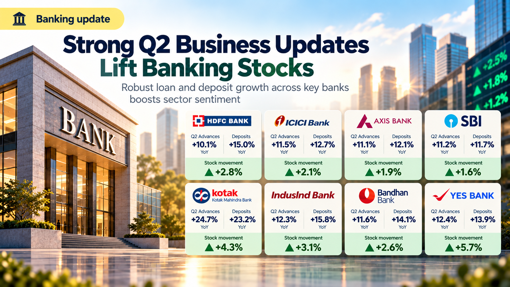 Kotak Mahindra Bank Q2 FY27 growth in loans and deposits boosts private banking sector