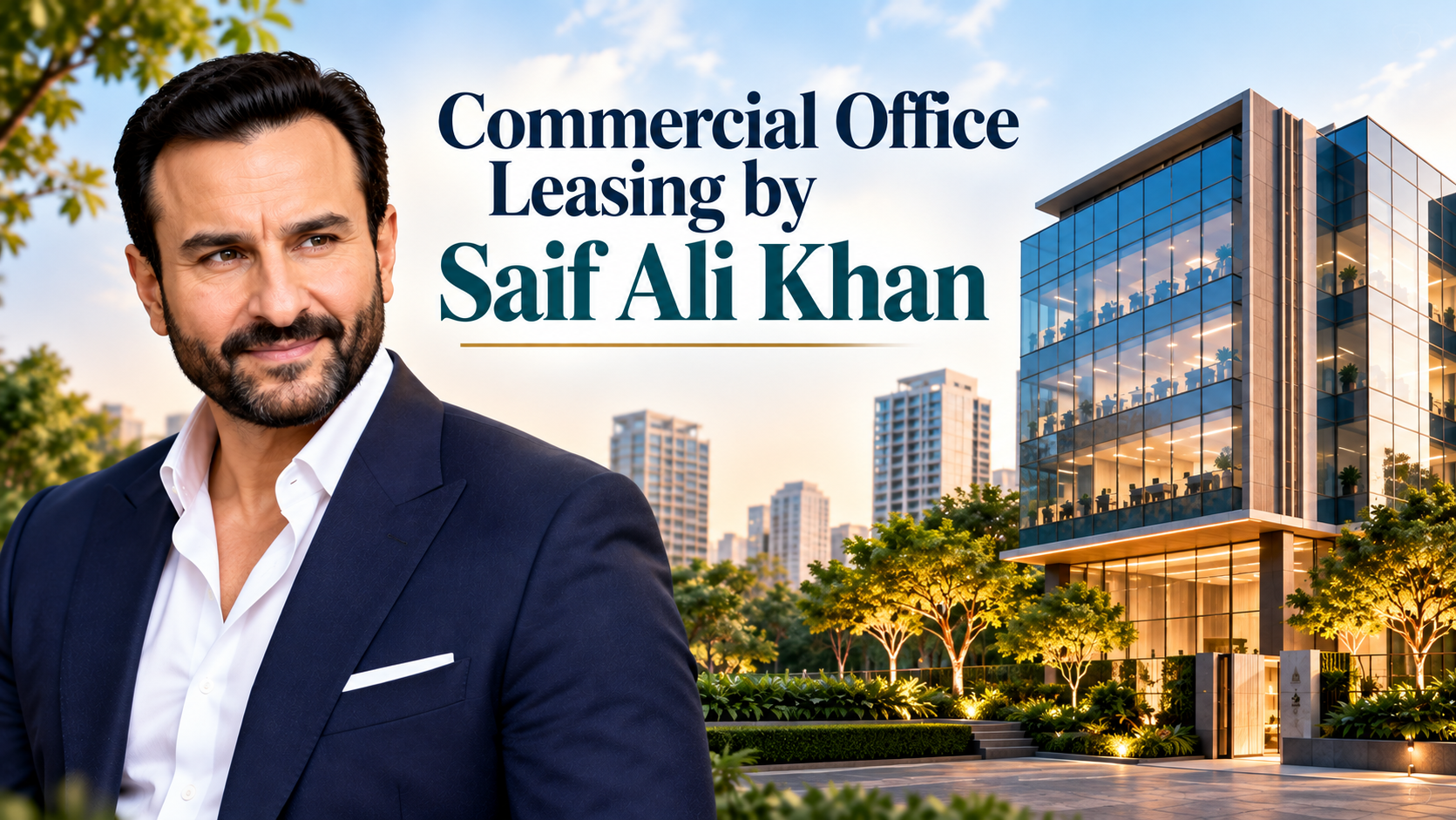 Saif Ali Khan’s Mumbai commercial office lease is expected to generate ₹14.64 crore in rental income over five years.