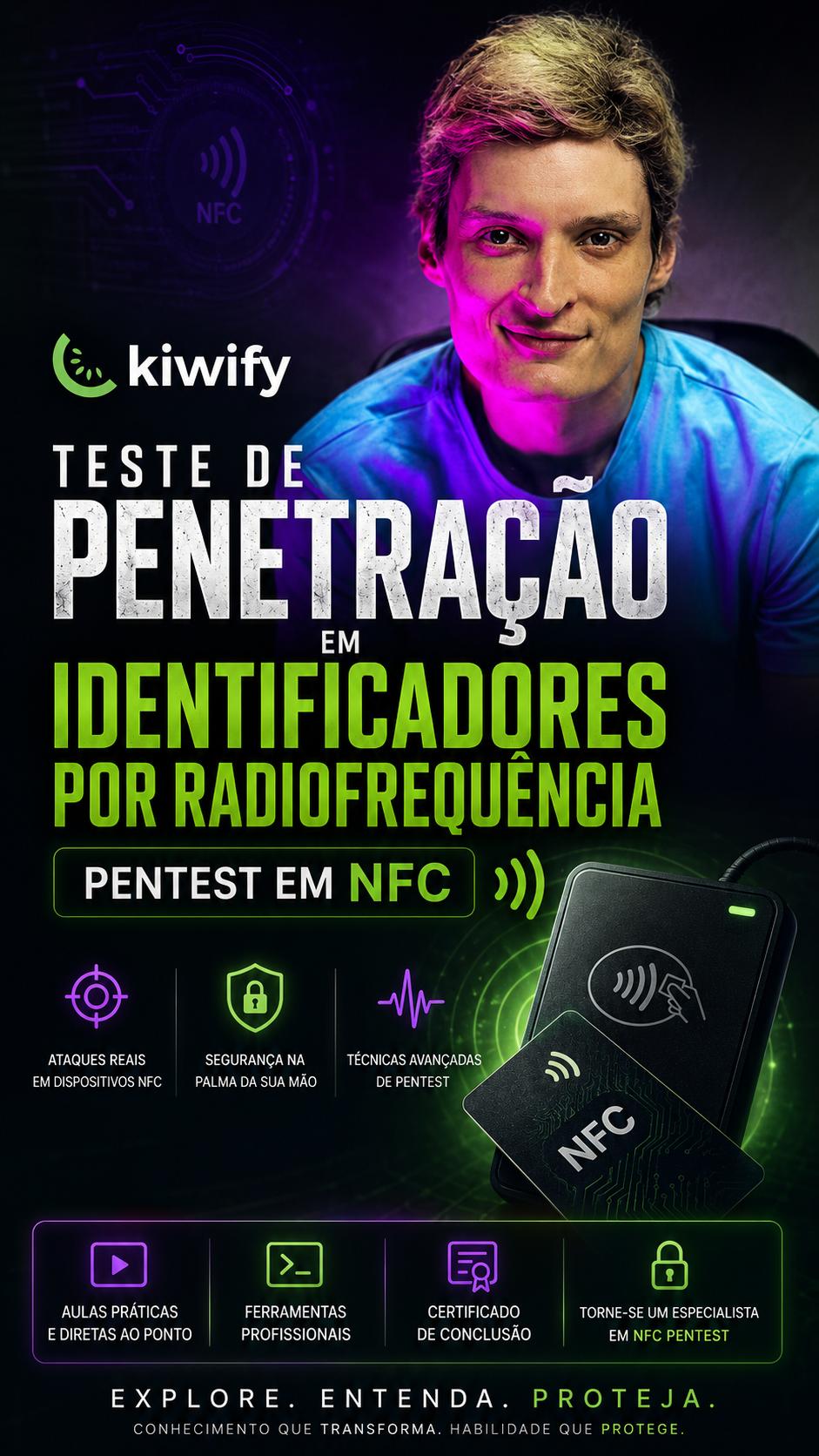 Teste de Penetração em Identificadores por Radiofrequência Pentest em NFC - Lumina Cursos