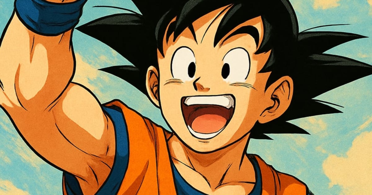 Illustration inspirée de Dragon Ball Z représentant l'esprit d'équipe et le respect entre héros