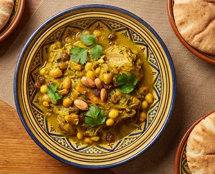 Tajine Poulet Tfaya