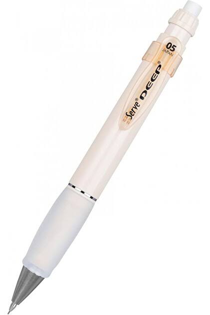 Serve Deep Mekanik Kurşun Kalem 0.5mm Fildişi