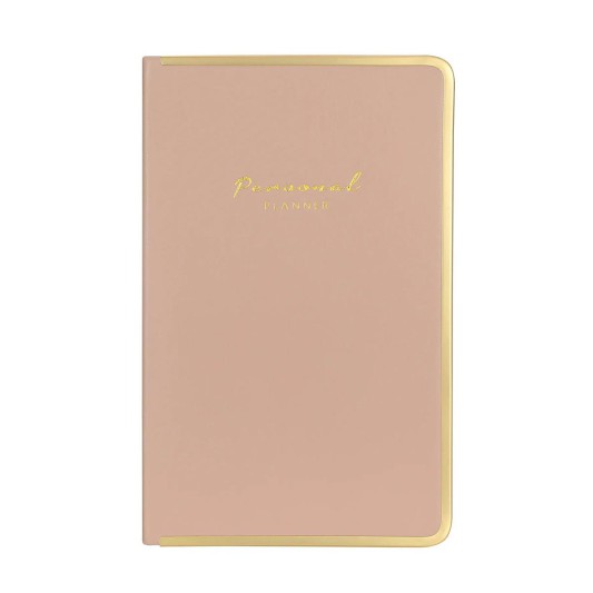 Victoria's Journals Monaco Vegan Deri Sert Kapak Planlayıcı Defter - Croal