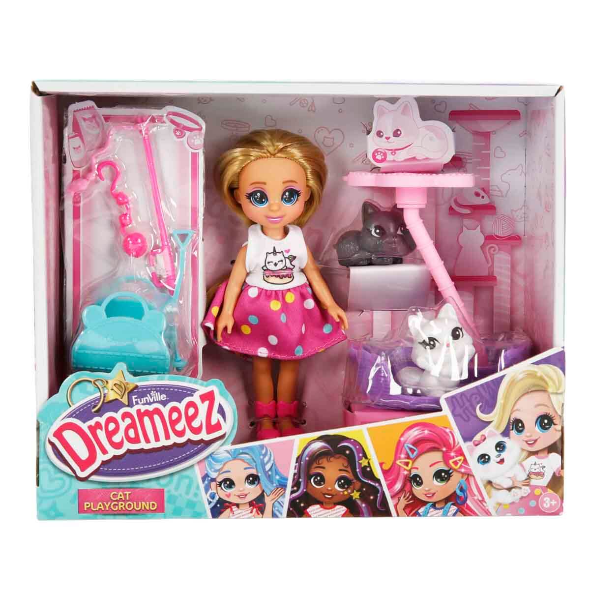 Dreameez Mini Bebek ve Kedi Evi Oyun Seti