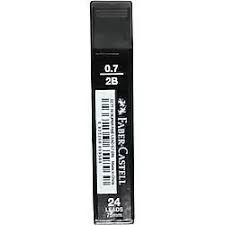 Faber-Castell Super Fine T.Black Mın 0.7MM 2B 75MM