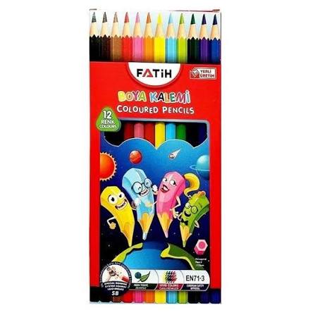 Fatih 12'li Tam Boy Kuru Boya
