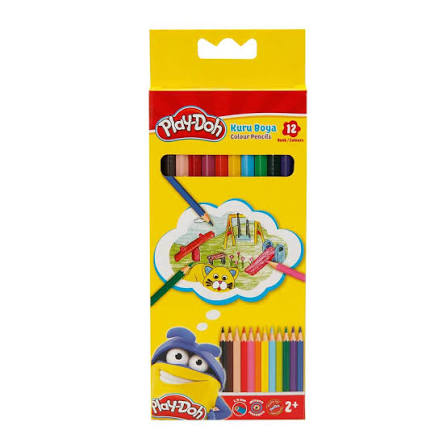 Play-Doh 12'li Kuru Boya
