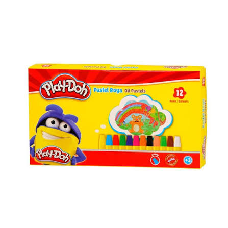 Play-Doh 12'li Pastel Boya