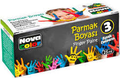 Nova Color Parmak Boyası 3'lü 25 ml