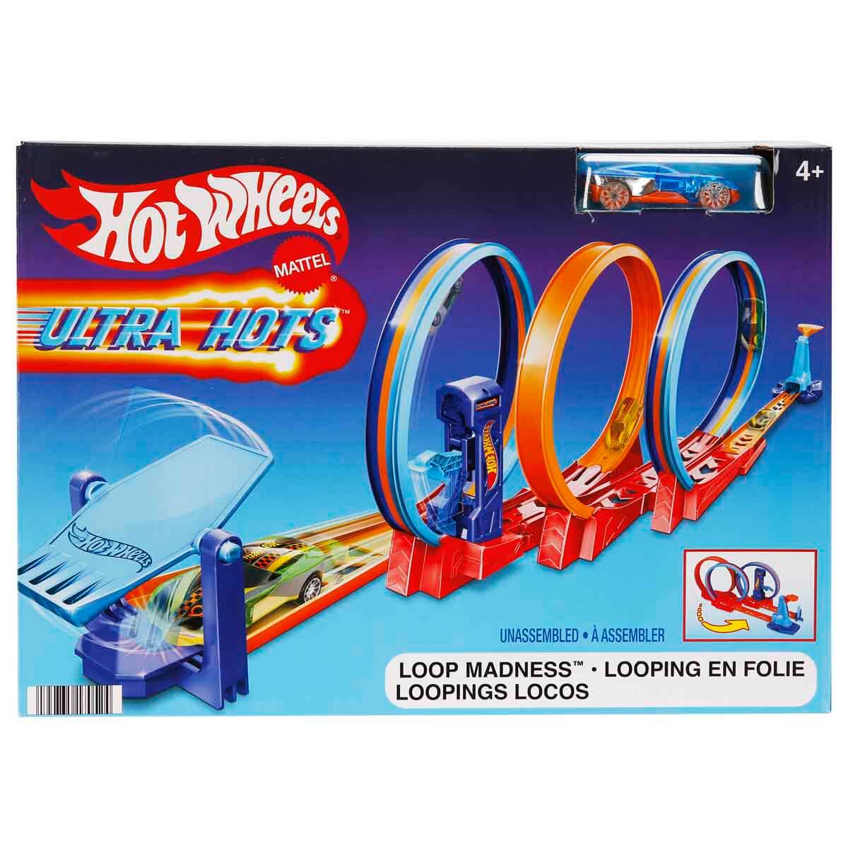 Hot Wheels Ultra Hots Çılgın Çember Yarışı Seti