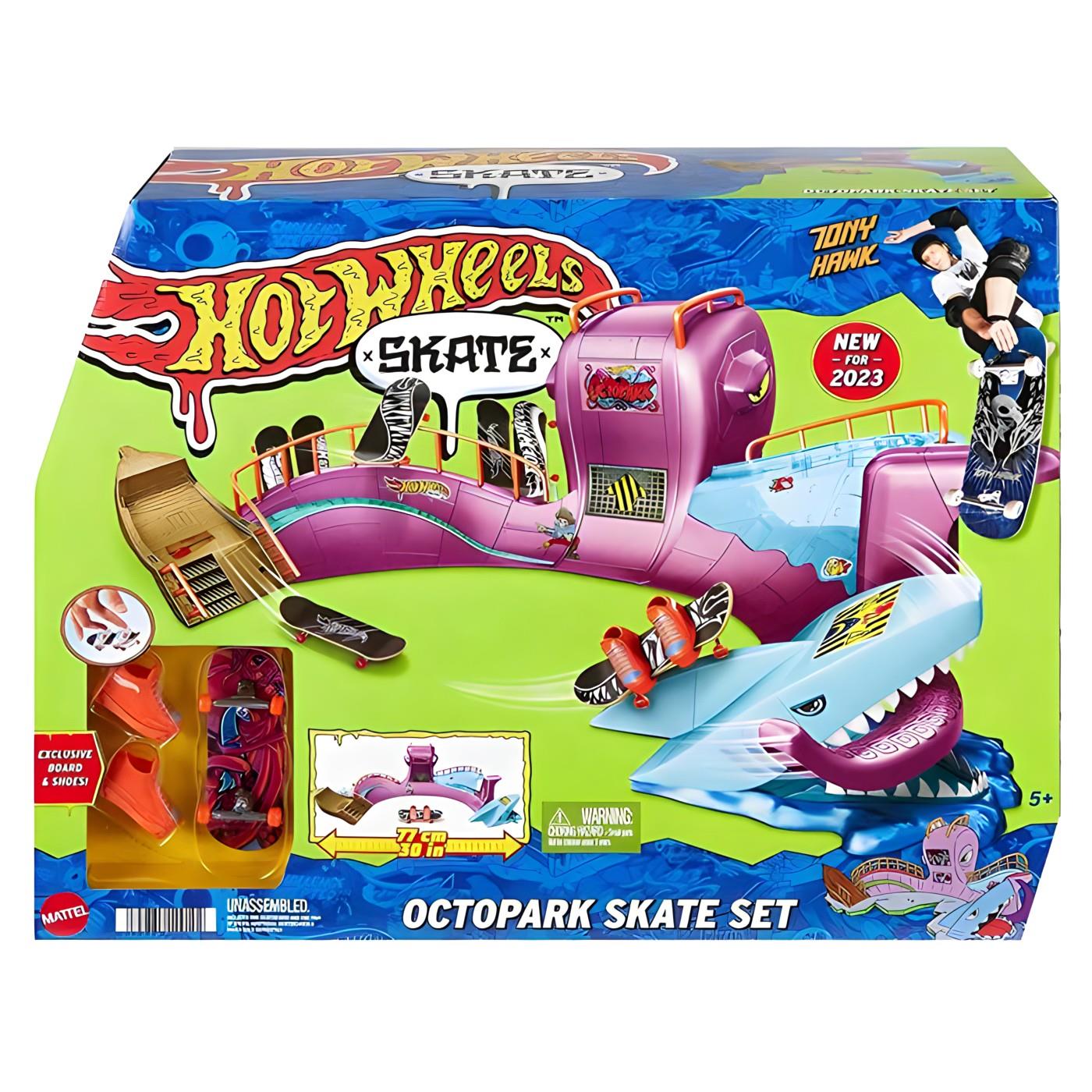 Hot Wheels Skate Ahtapot Kaykay Parkı Oyun Seti