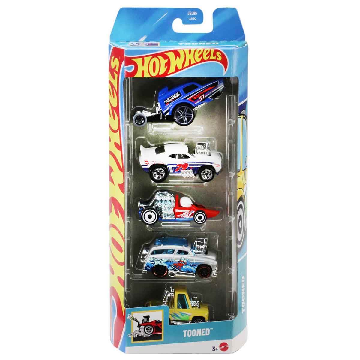Hot Wheels 5'li Araba Seti - Farklılık Gösterebilir