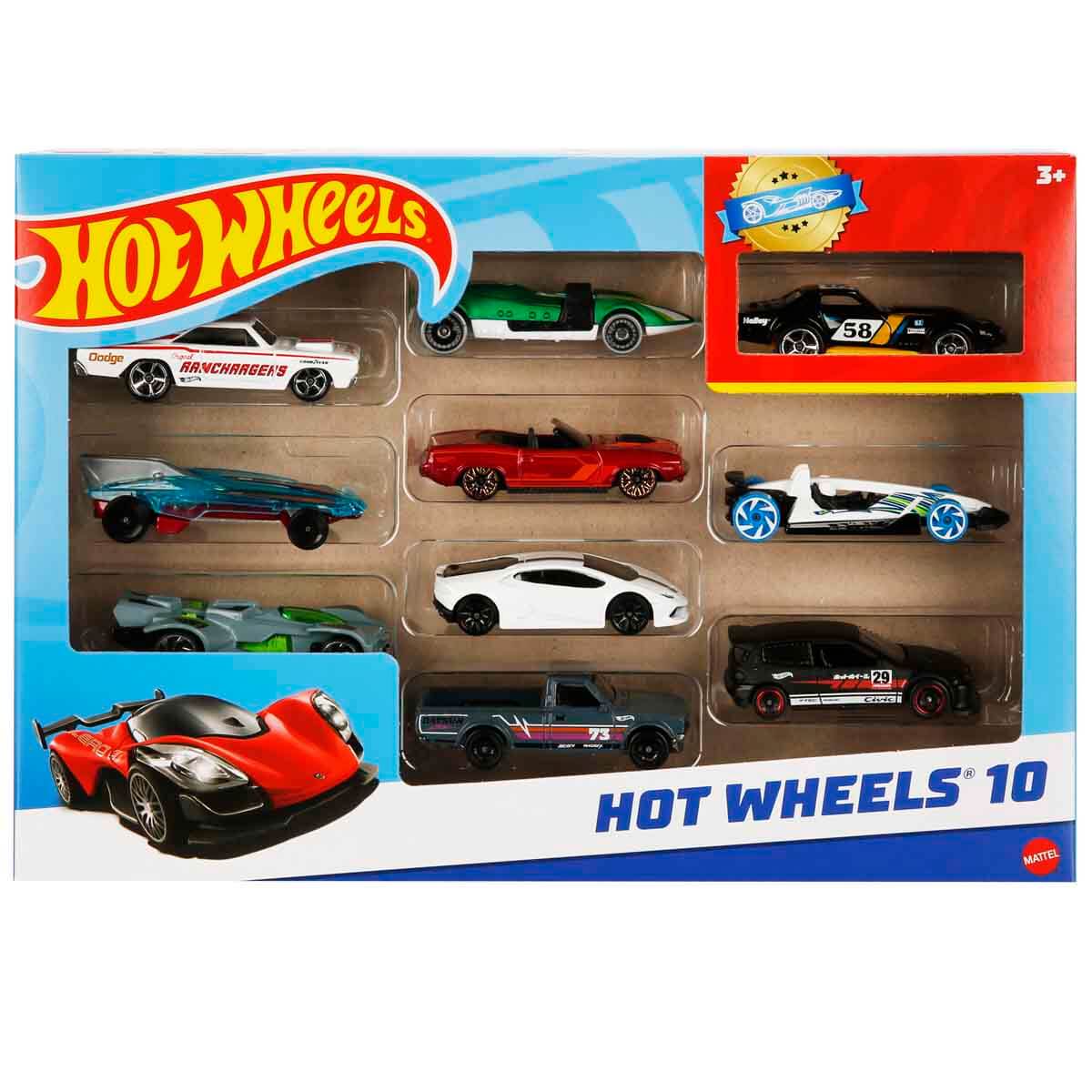 Hot Wheels 10'lu Araba - Karışık