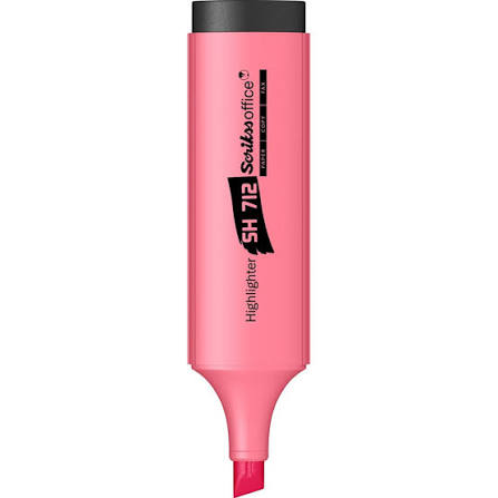Scrikss SH712 Fosforlu Pastel Pembe