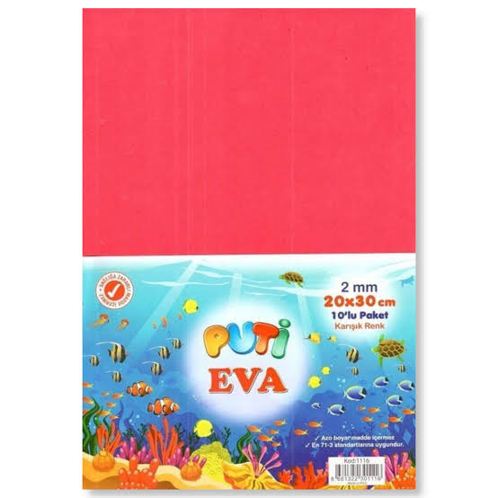 Puti A4 Eva 10'lu Paket