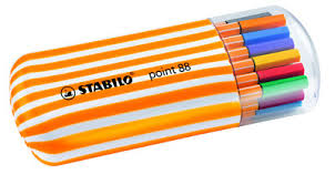 Stabilo Point88 20 Renk Oval Kutu