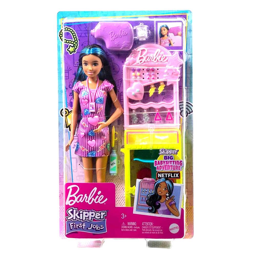 Barbie Skipper'ın Takı Standı Oyun Seti