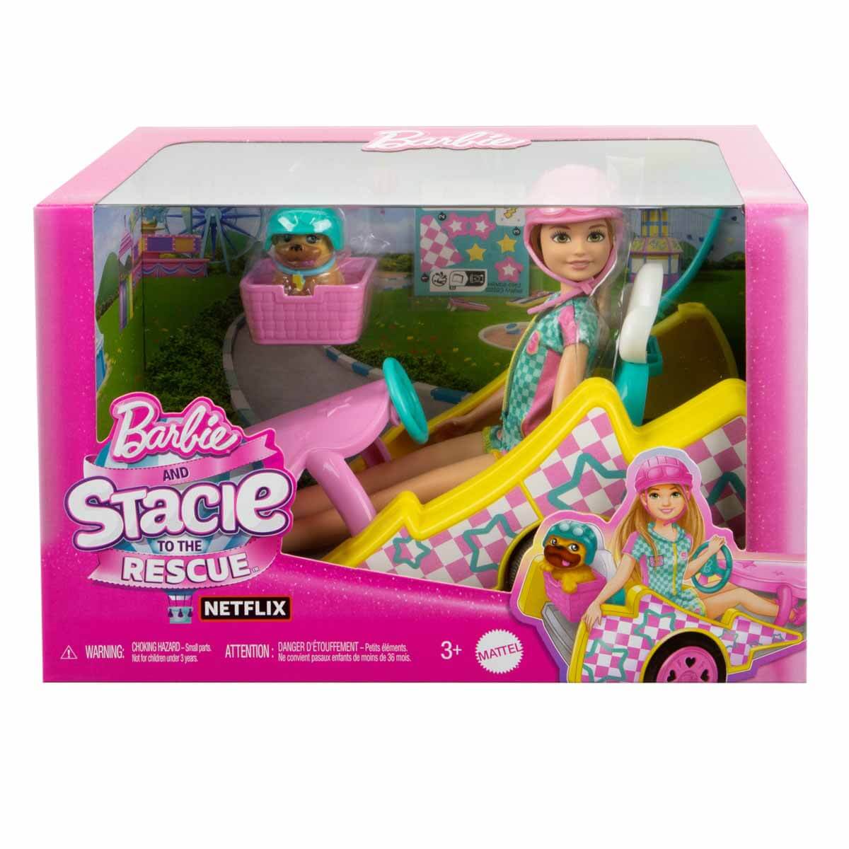 Barbie Stacie ve Go Kart Arabası