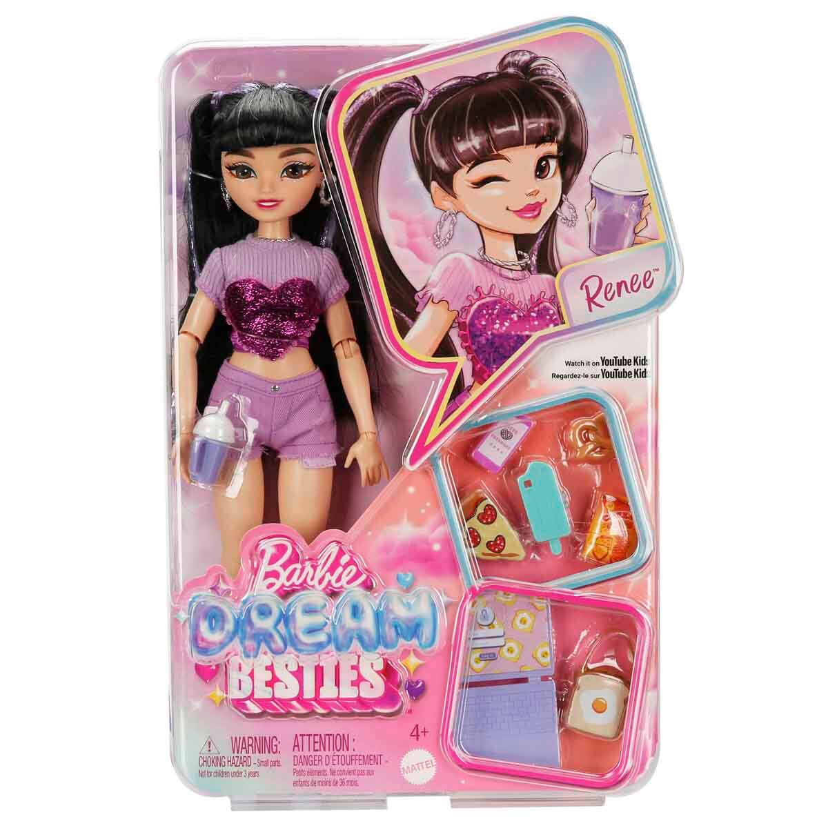 Barbie Dream Besties Renee Bebek ve Aksesuarları