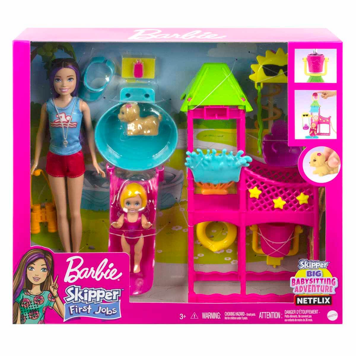 Barbie Skipper'ın Su Parkı Eğlencesi Oyun Seti