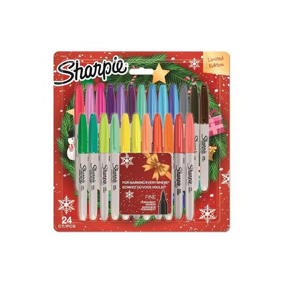 Sharpie Permanent Set Fine Set 24'lü Yılbaşı Özel