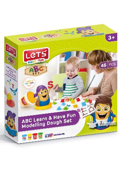 Let's Oyun Hamuru Seti Eğlen Öğren ABC
