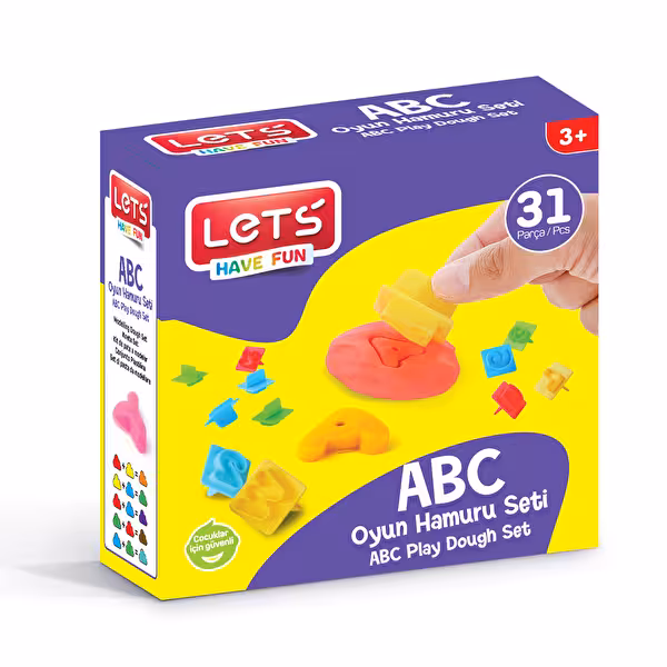 Let's Oyun Hamuru Abc Seti