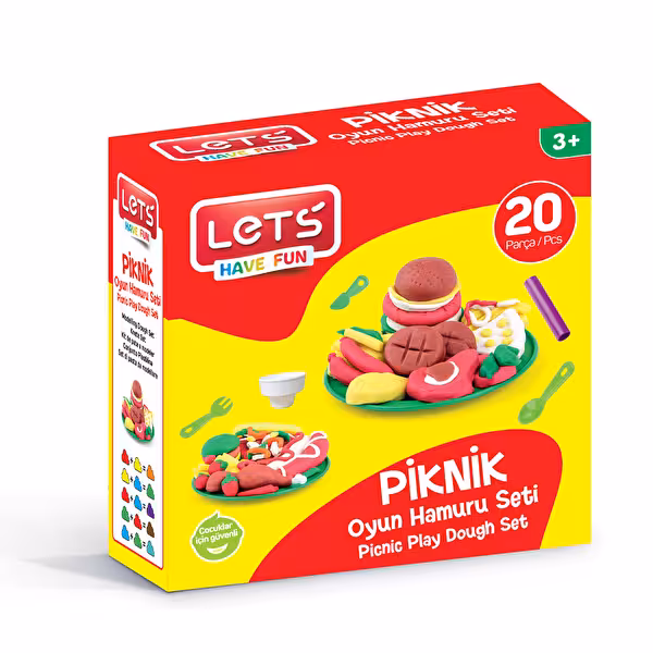 Let's Oyun Hamuru Piknik Seti