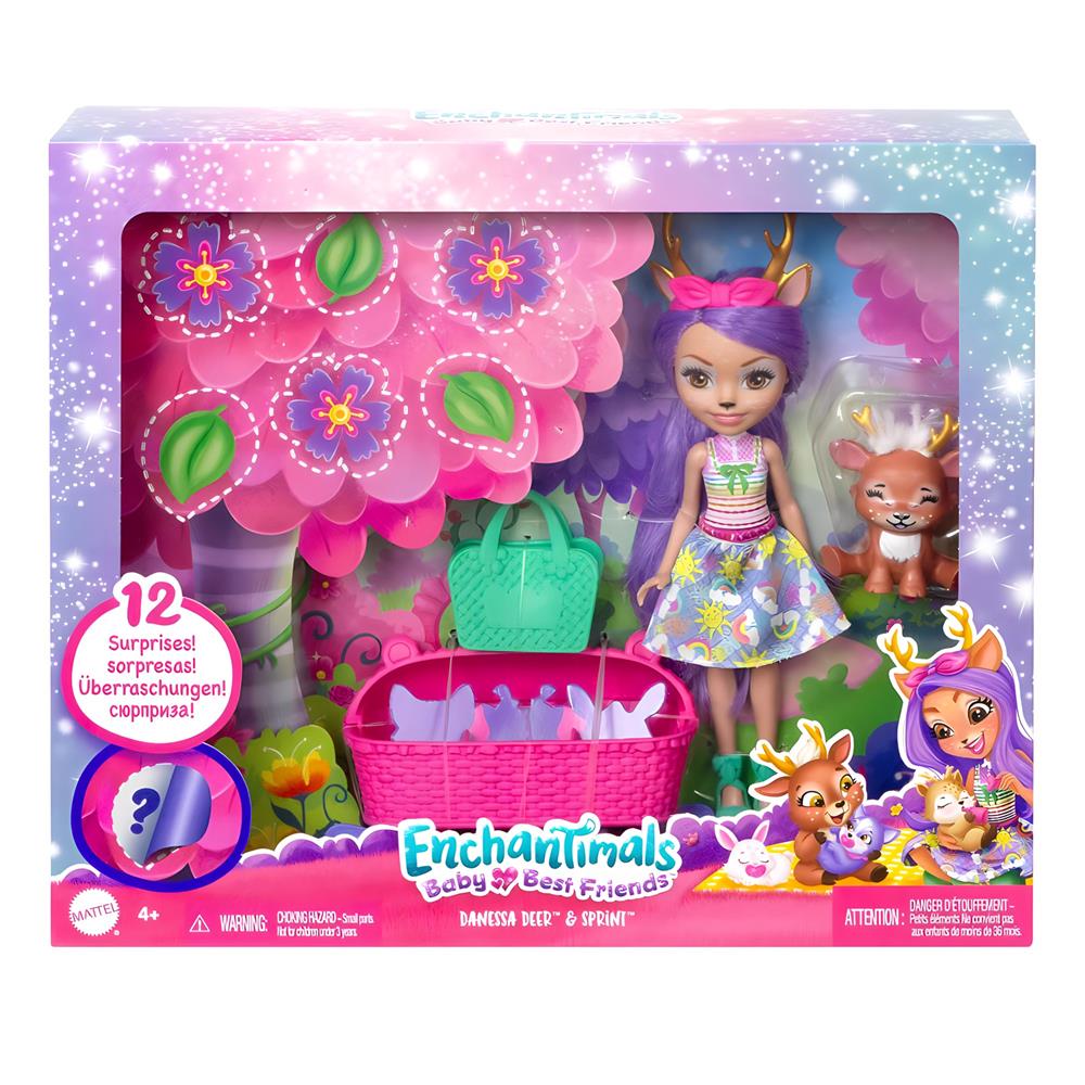 Enchantimals Bestie Reveal Yakın Arkadaş Bebekler