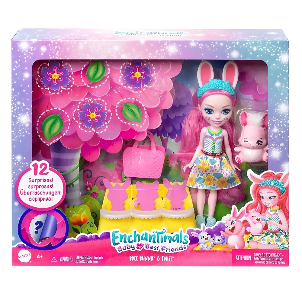 Enchantimals Bestie Reveal Yakın Arkadaş Bebekler