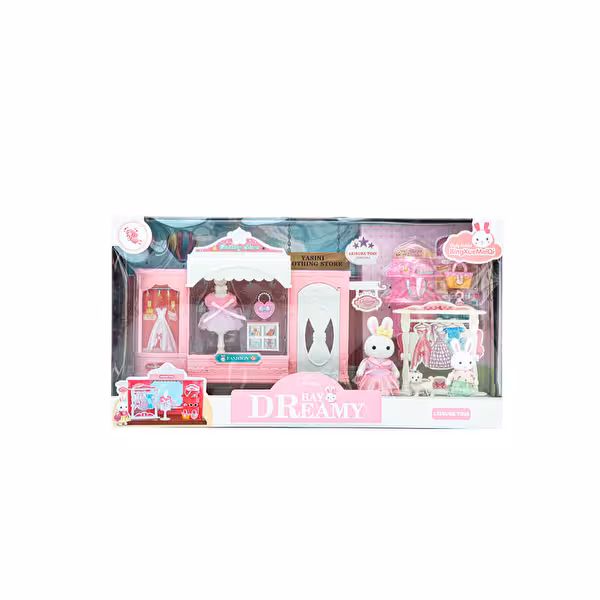 Bay Dreamy Mini Tavşan Moda Dükkanı Oyun Seti