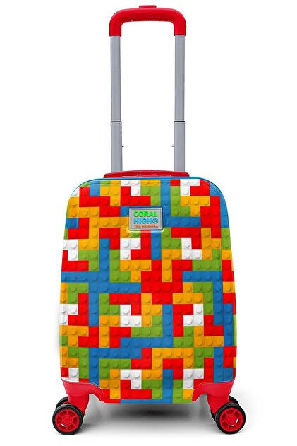 Coral High Mini Desenli Çocuk Valizi 16793