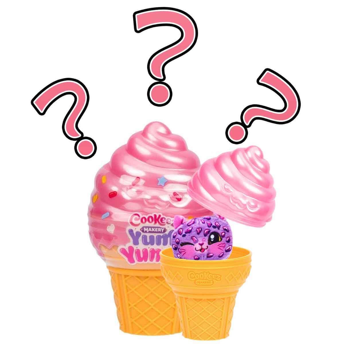 Cookeez Makery Yum Yumz Dondurma Kokulu Peluş Sürpriz Paket