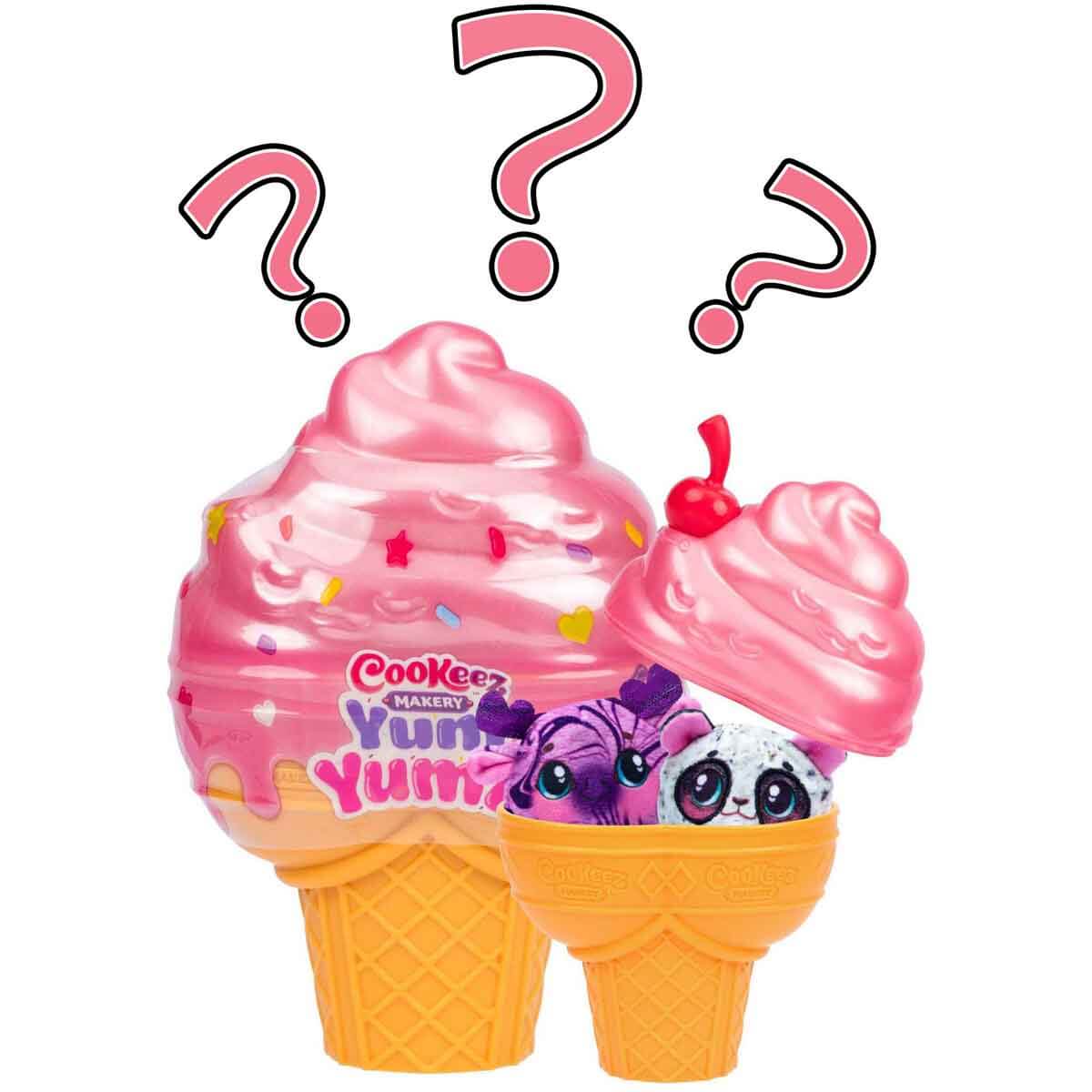 Cookeez Makery Yum Yumz Dondurma Kokulu Peluş 2’li Sürpriz Paket