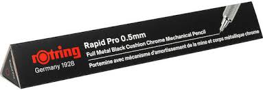 Rotring Rapid Pro Mekanik Kurşun Kalem, Krom 0.5 mm