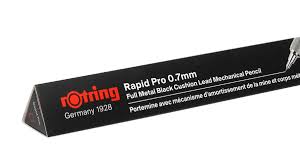 Rotring Rapid Pro Mekanik Kurşun Kalem, Siyah 0.7 mm