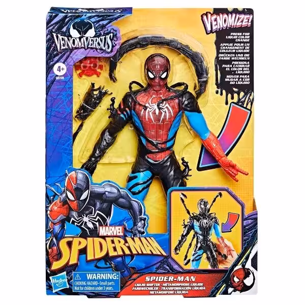 Spider Man Venom Versus Liquid Shifter Figür