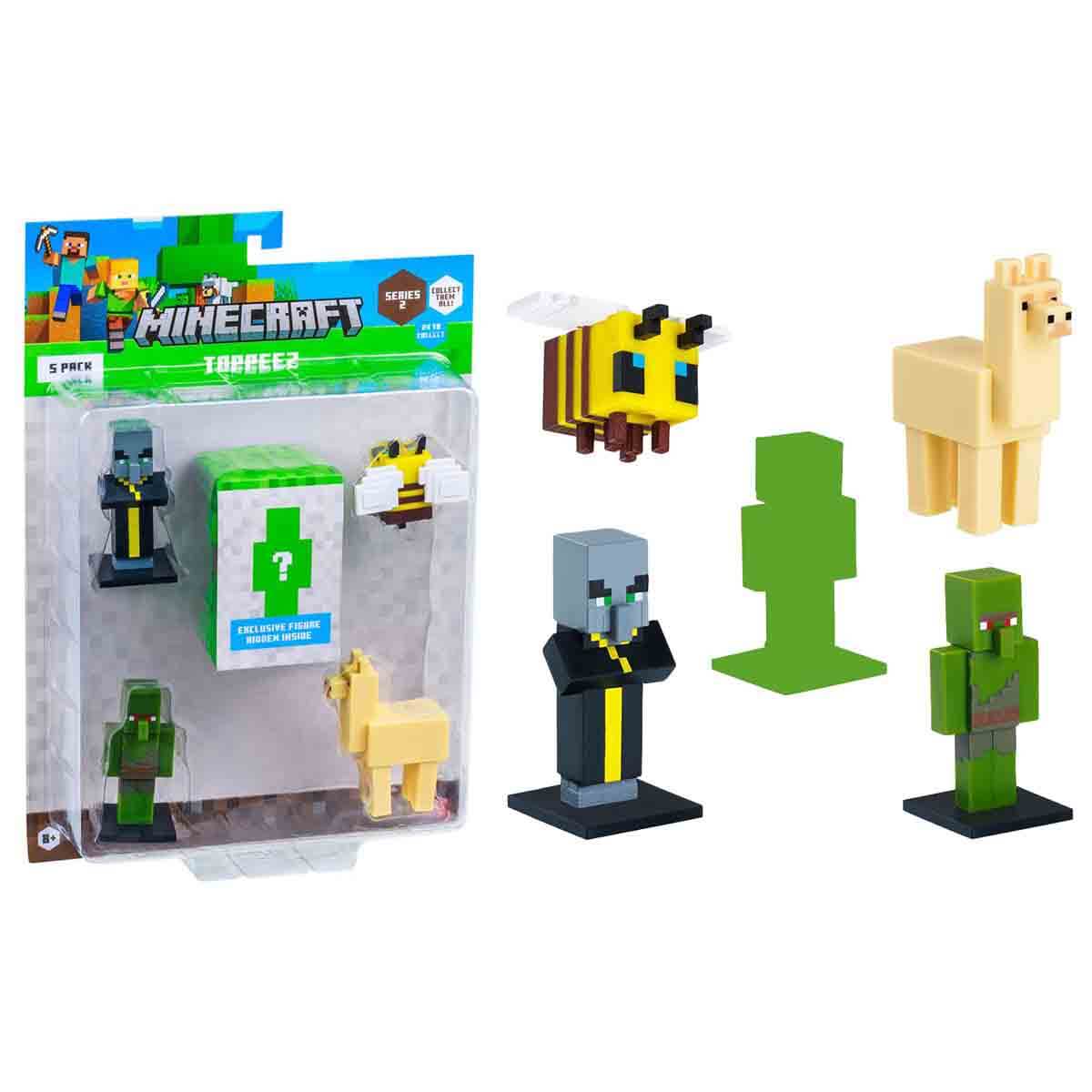 Minecraft 3D Toppeez 5’li Figür Seti