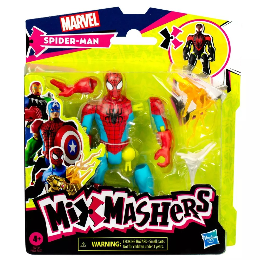 Marvel Spider-Man Mix Mashers Aksiyon Figürü