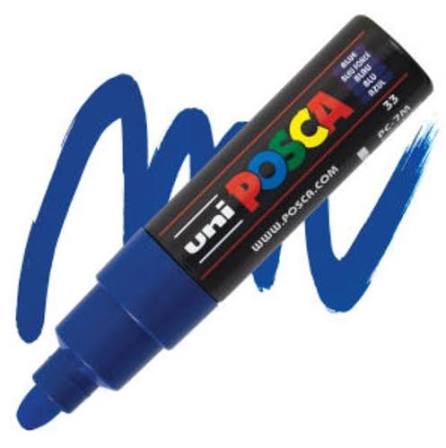 Uni Posca Pc-7m Su Bazlı Markör 4.5-5.5 Mm - Blue