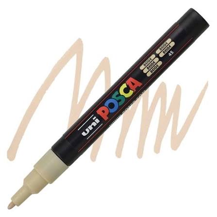 Uni Posca Pc-3m Su Bazlı Markör 0.9-1.3 Mm - Beige