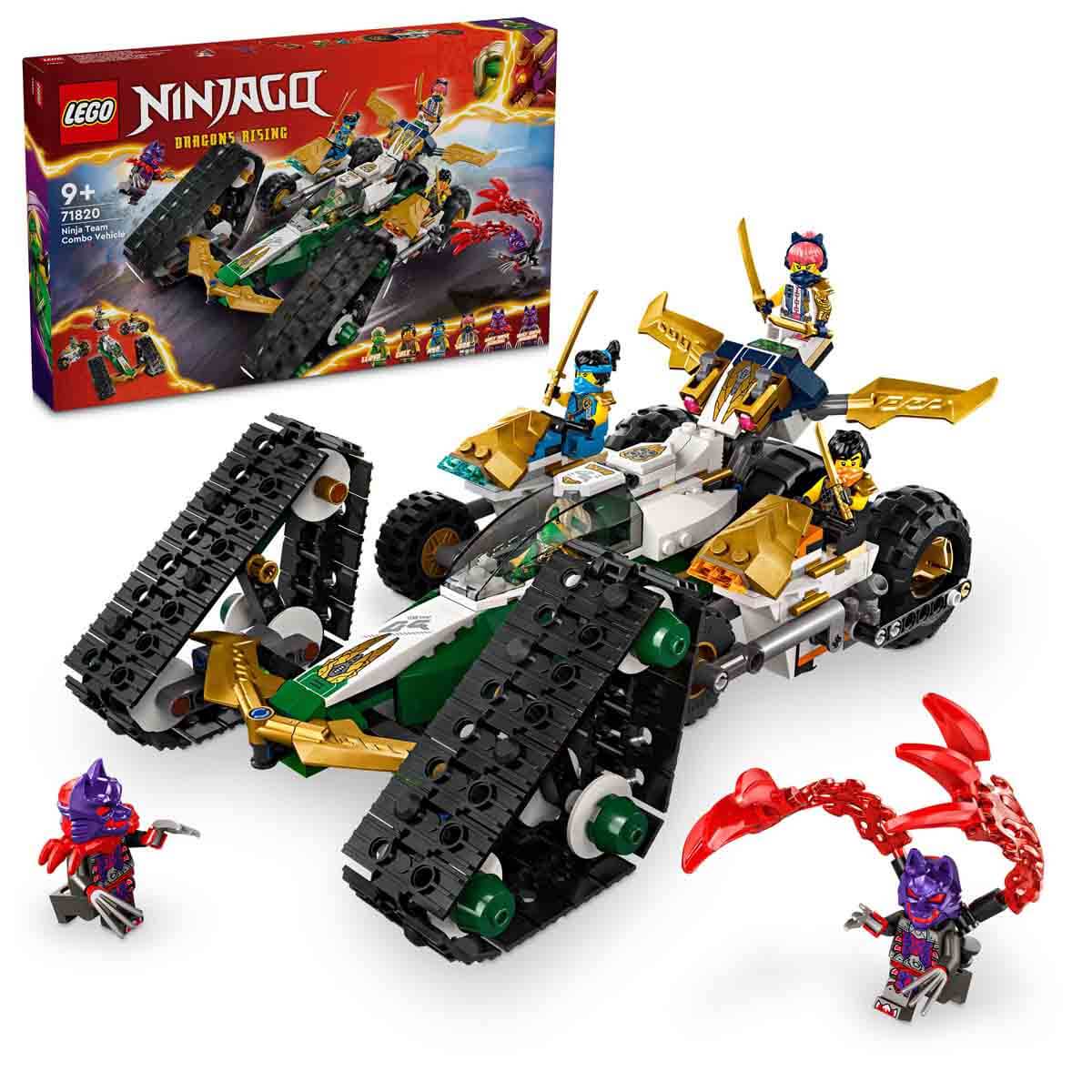 LEGO NINJAGO Ninja Ekibi Kombo Araç 71820