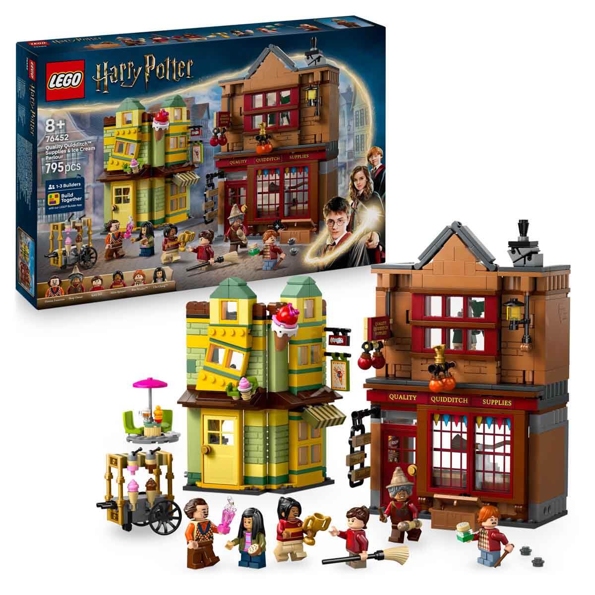 LEGO Harry Potter Kaliteli Quidditch Malzemeleri ve Dondurma Salonu 76452