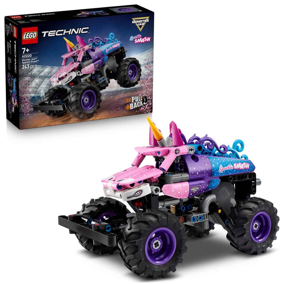 LEGO Technic Monster Jam Sparkle Smash Çek-Bırak 42220